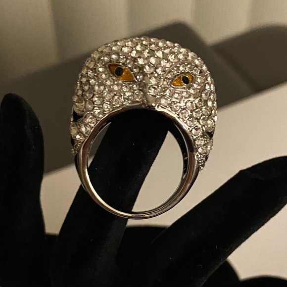 CRYSTAL OWL RING - Picture 4 of 5